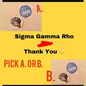 Sigma Gamma RHO earrings